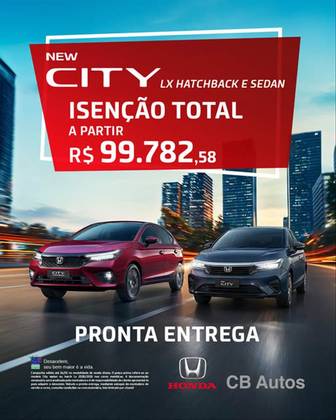 HONDA CITY 1.5 i-VTEC FLEX HATCH LX CVT